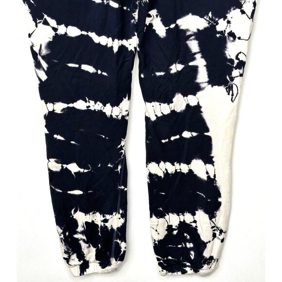 Young Fabulous & Broke Womens Tie Dye Joggers Sweatpants Navy White SIze Small - Picture 6 of 10